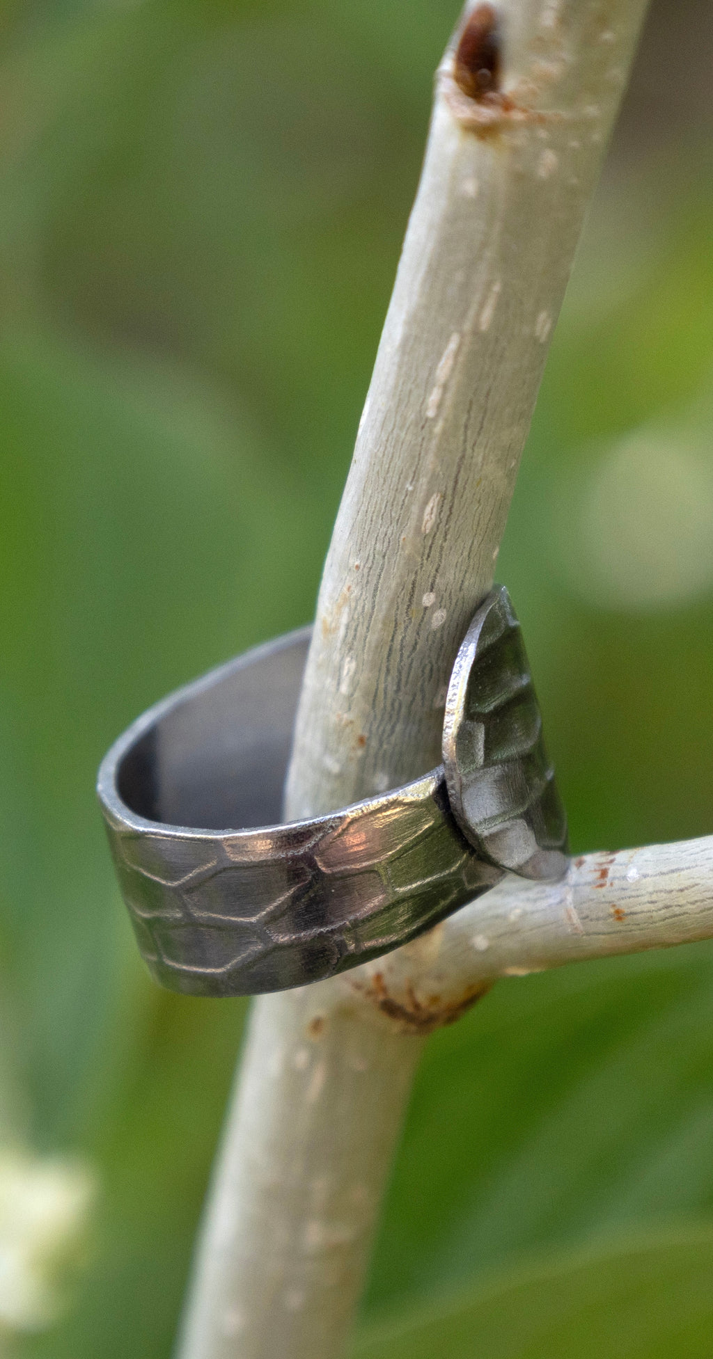 Snakes skin ring